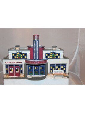 Dept 56 Snow Village - Reindeer Bus Depot